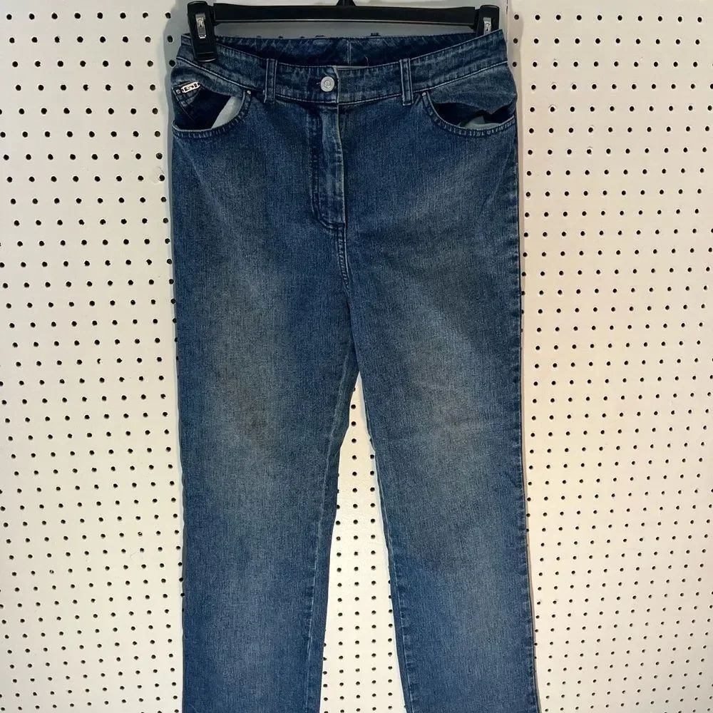 St. John sport denim straight denim jeans